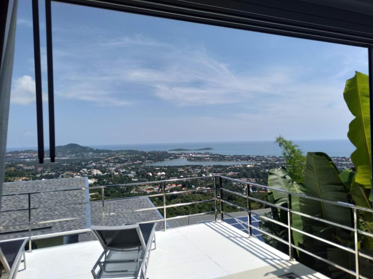 Perfect Sea View Mountain Villa Koh Samui Pantai Chaweng Luaran gambar