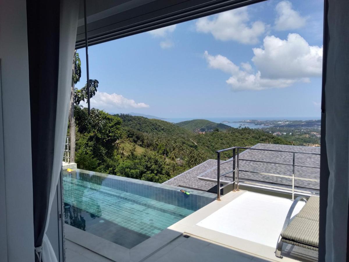 Perfect Sea View Mountain Villa Koh Samui Pantai Chaweng Luaran gambar