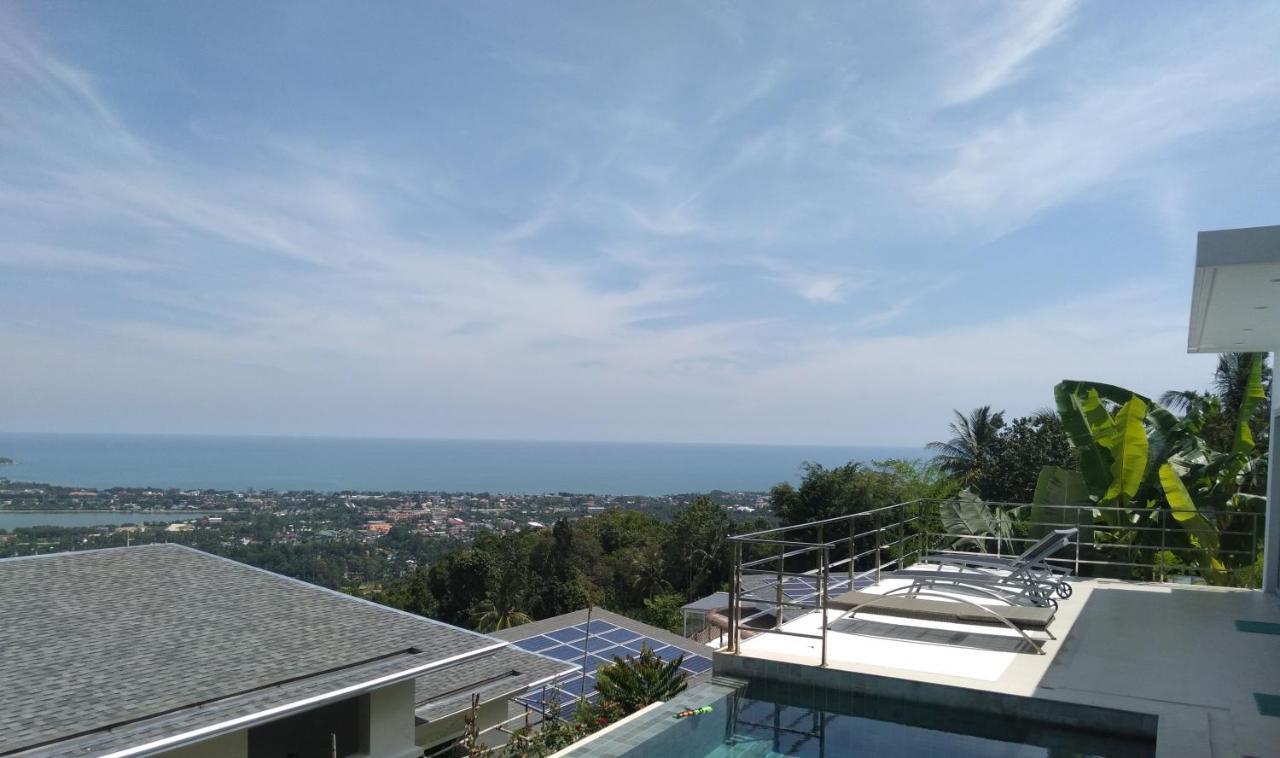 Perfect Sea View Mountain Villa Koh Samui Pantai Chaweng Luaran gambar