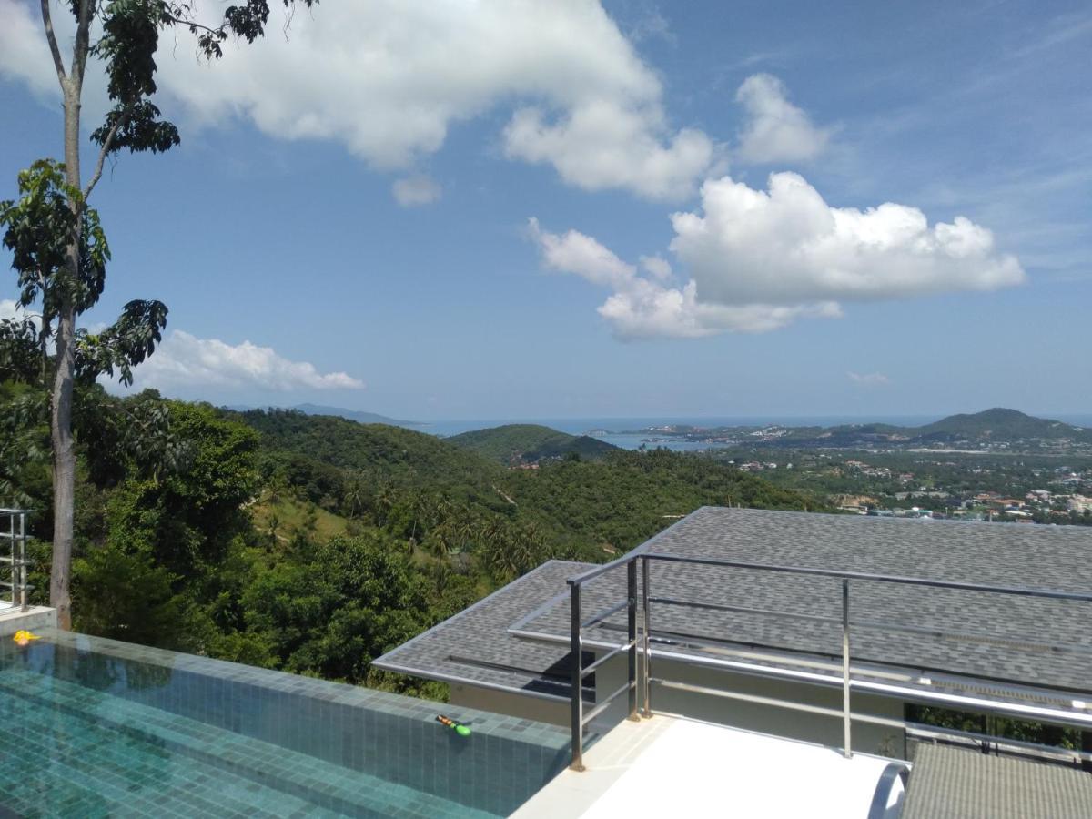 Perfect Sea View Mountain Villa Koh Samui Pantai Chaweng Luaran gambar