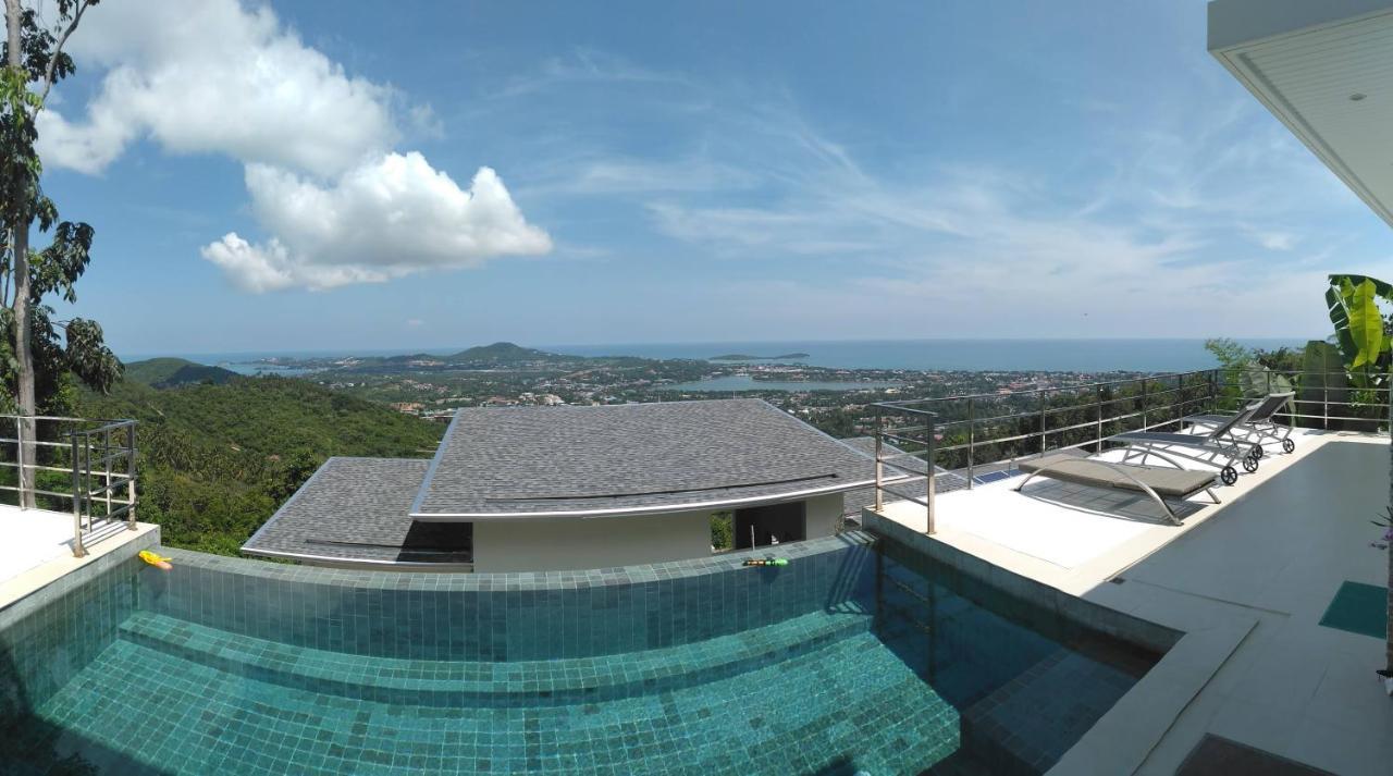 Perfect Sea View Mountain Villa Koh Samui Pantai Chaweng Luaran gambar